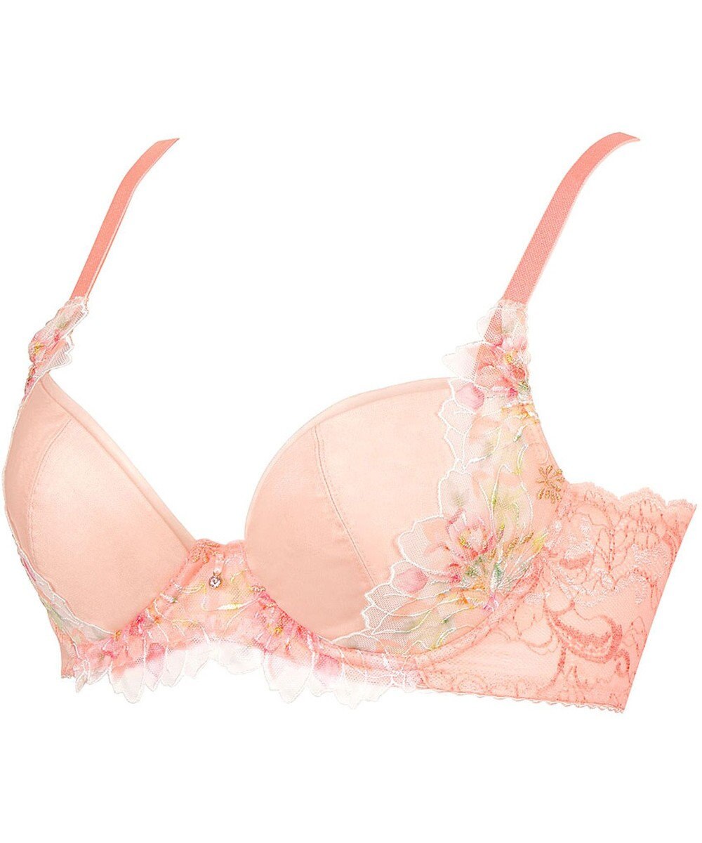 Wing Wing Lesiage　【2820シリーズ】　ブラジャー　脇すっきりの着やせシルエット　背中の段差軽減　ウイング／ワコール　PB2821 