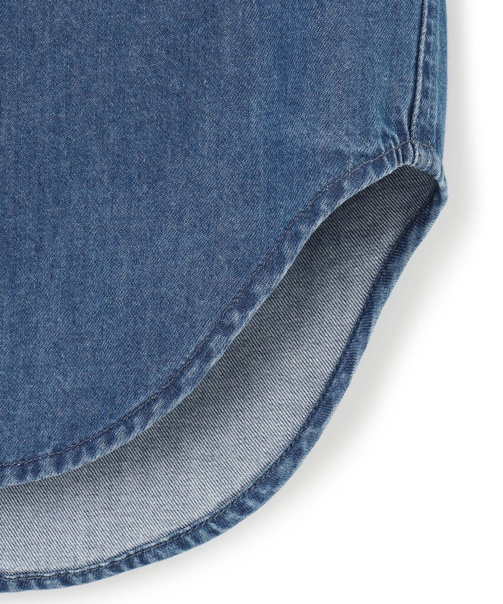 23区 【洗える】23区DENIM ライトダンガリー シャツ 