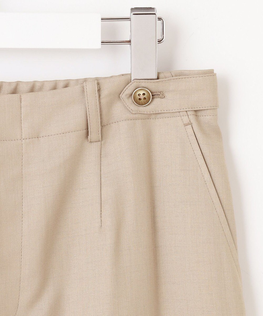 J.PRESS LADIES 【セットアップ対応・洗える・UVケア・速乾】 OXIJEWELストレッチ セミワイド パンツ 