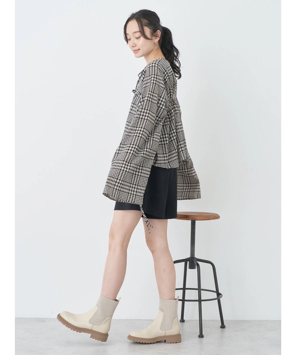 earth music&ecology ワッシャードロスト羽織りシャツ 