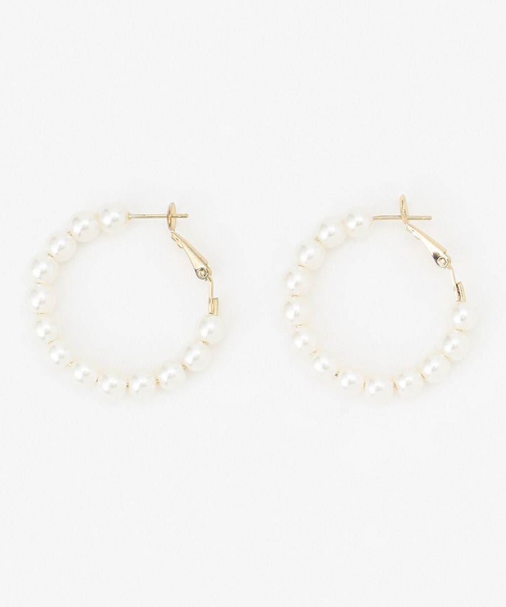 ANY 【WEB限定】サークルパールピアス(両耳用) 