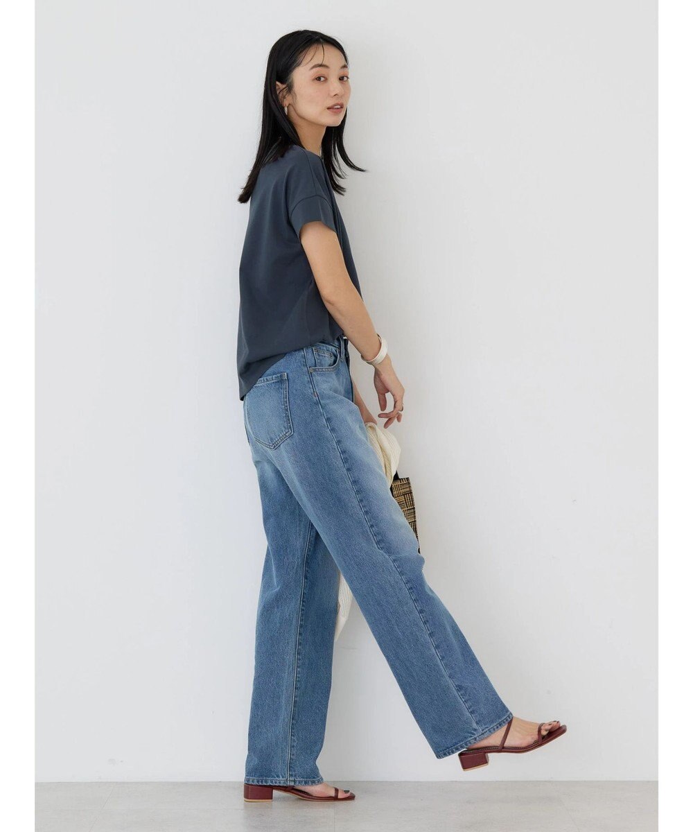 AMERICAN HOLIC 接触冷感ショートスリーブカットプルオーバー 