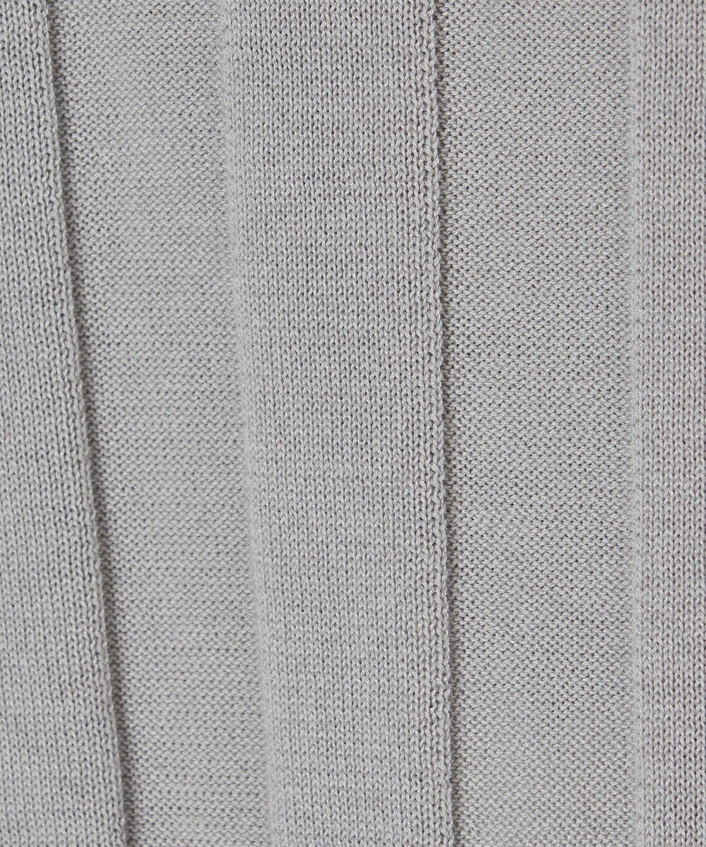 JOSEPH 【WEB&OUTLET限定・洗える】コットンシルクリブ　ラウンドネックニットティー 