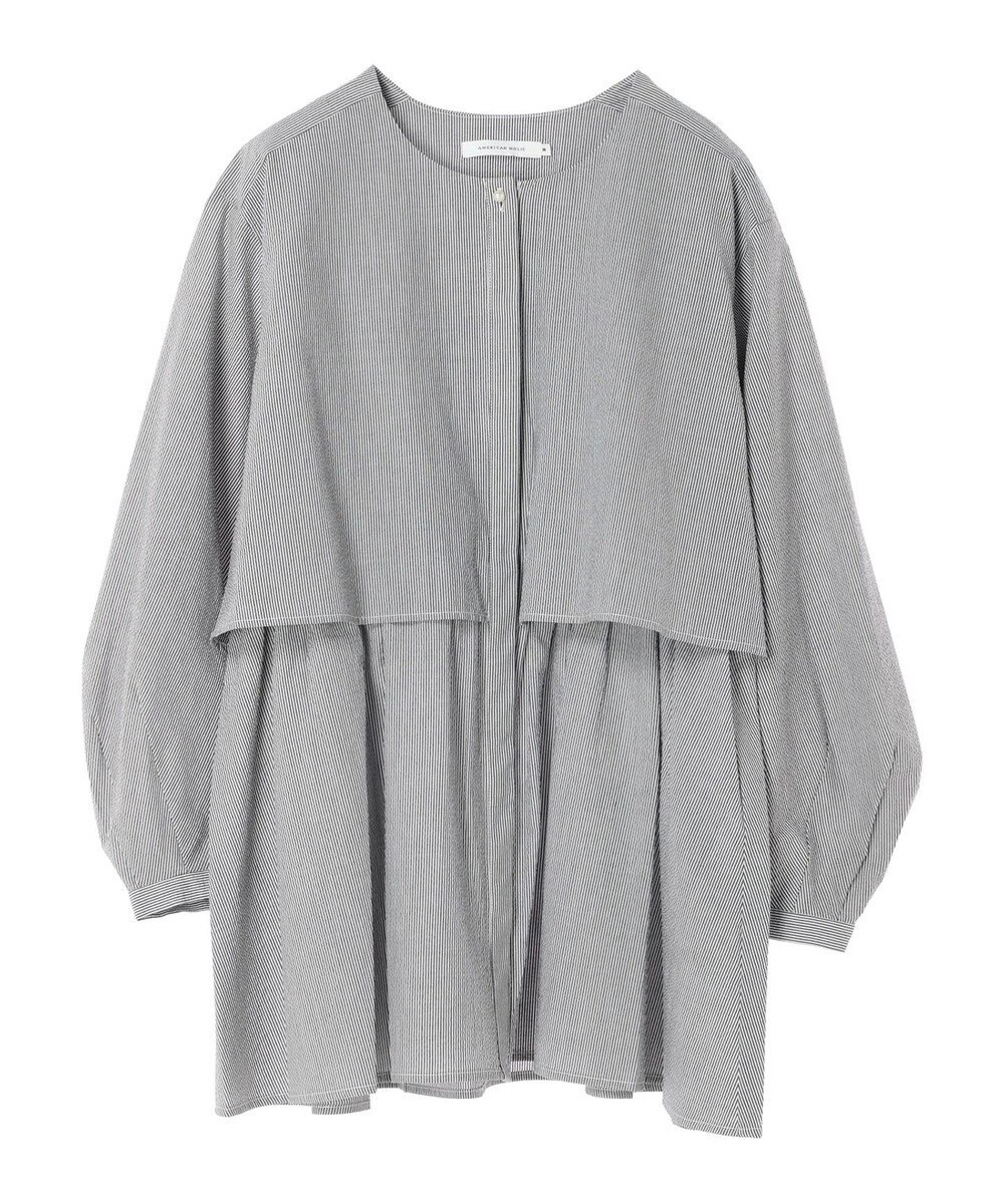 AMERICAN HOLIC サッカーワントーンティアードチュニック 