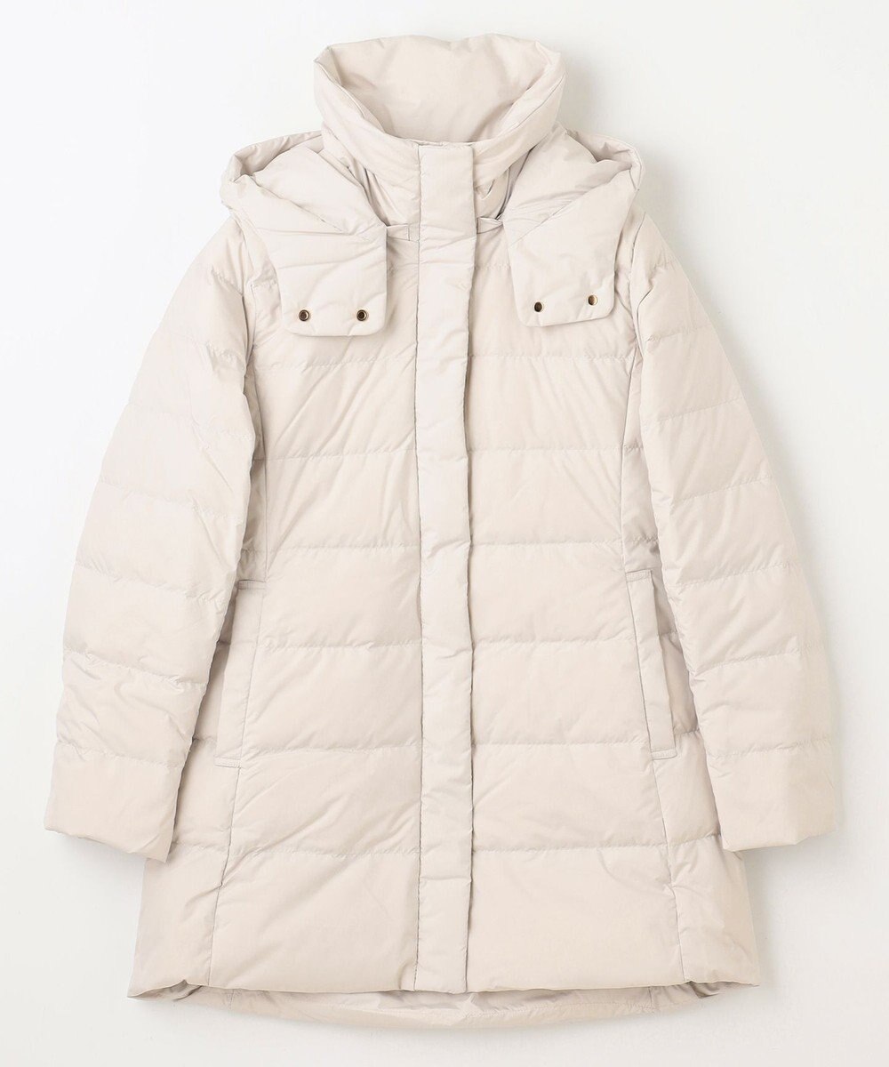 ANY 【洗濯機可/フード取り外し可能/撥水】楽映えリッチロング丈ダウン 