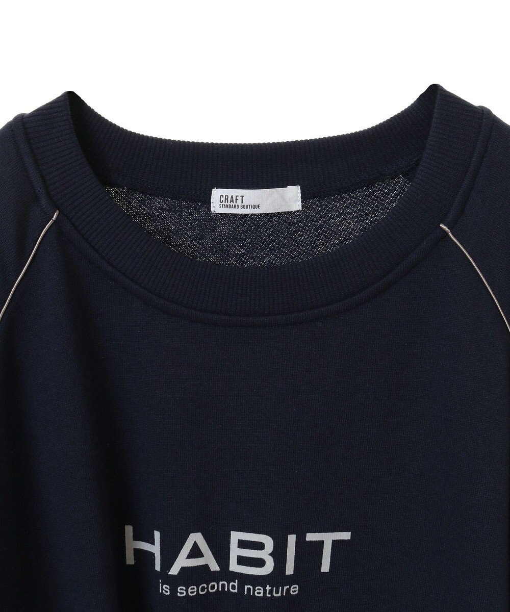 CRAFT STANDARD BOUTIQUE ライン入りロゴチュニック 