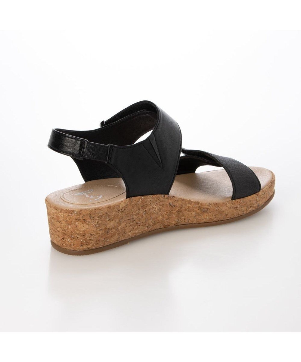 ing <ing>ダブルベルトウエッジサンダル 