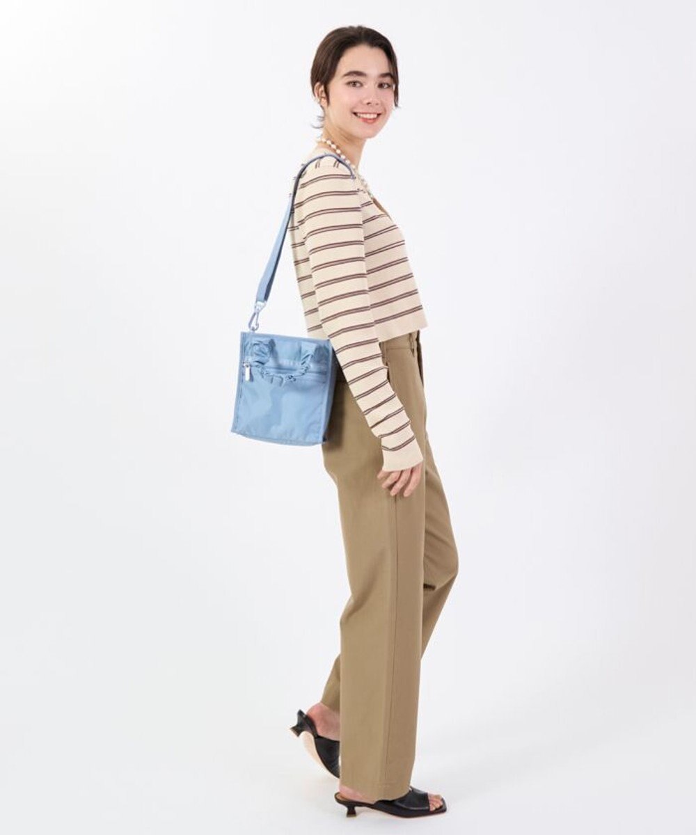 LeSportsac GH MINI N/S TOTE/スレートブルー 