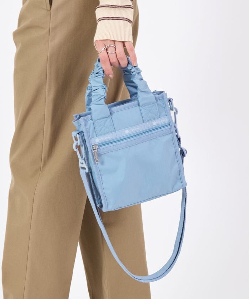 LeSportsac GH MINI N/S TOTE/スレートブルー 