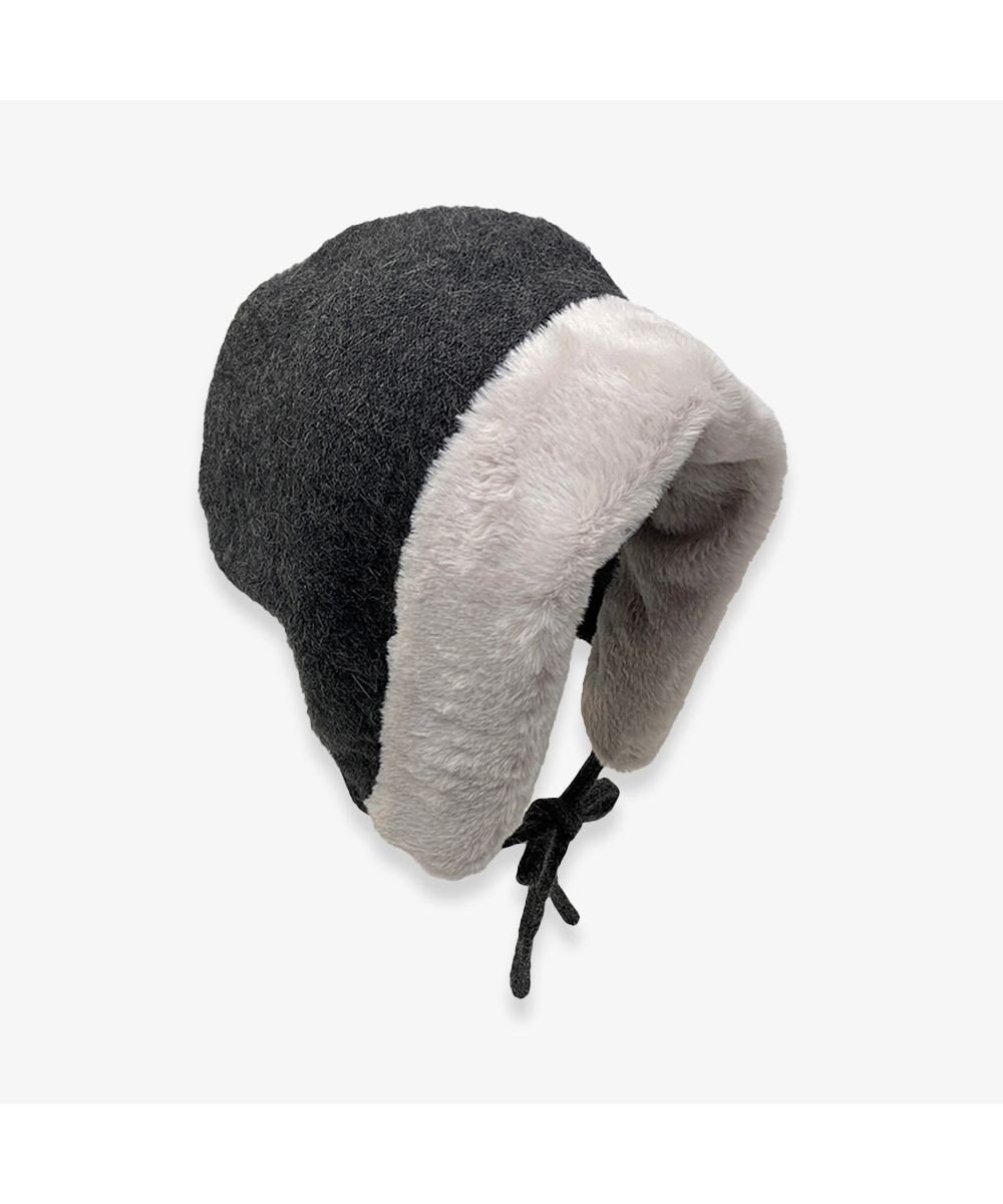 林八百吉商店 un chapeau アンゴラバラクラバ 