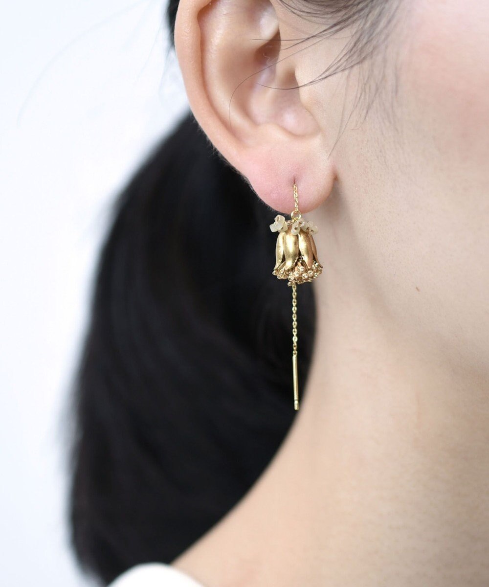 monshiro 【2WAY】タンポポツボミ ピアス 