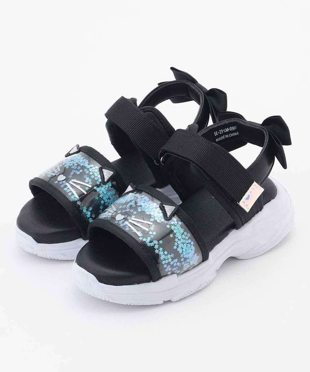 ANY KIDS シャラシャラ厚底ニャンダル 