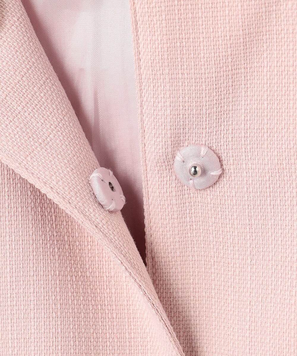 組曲 KIDS  【110-140㎝】 チェックワンピース＆ドビージャケットセット 