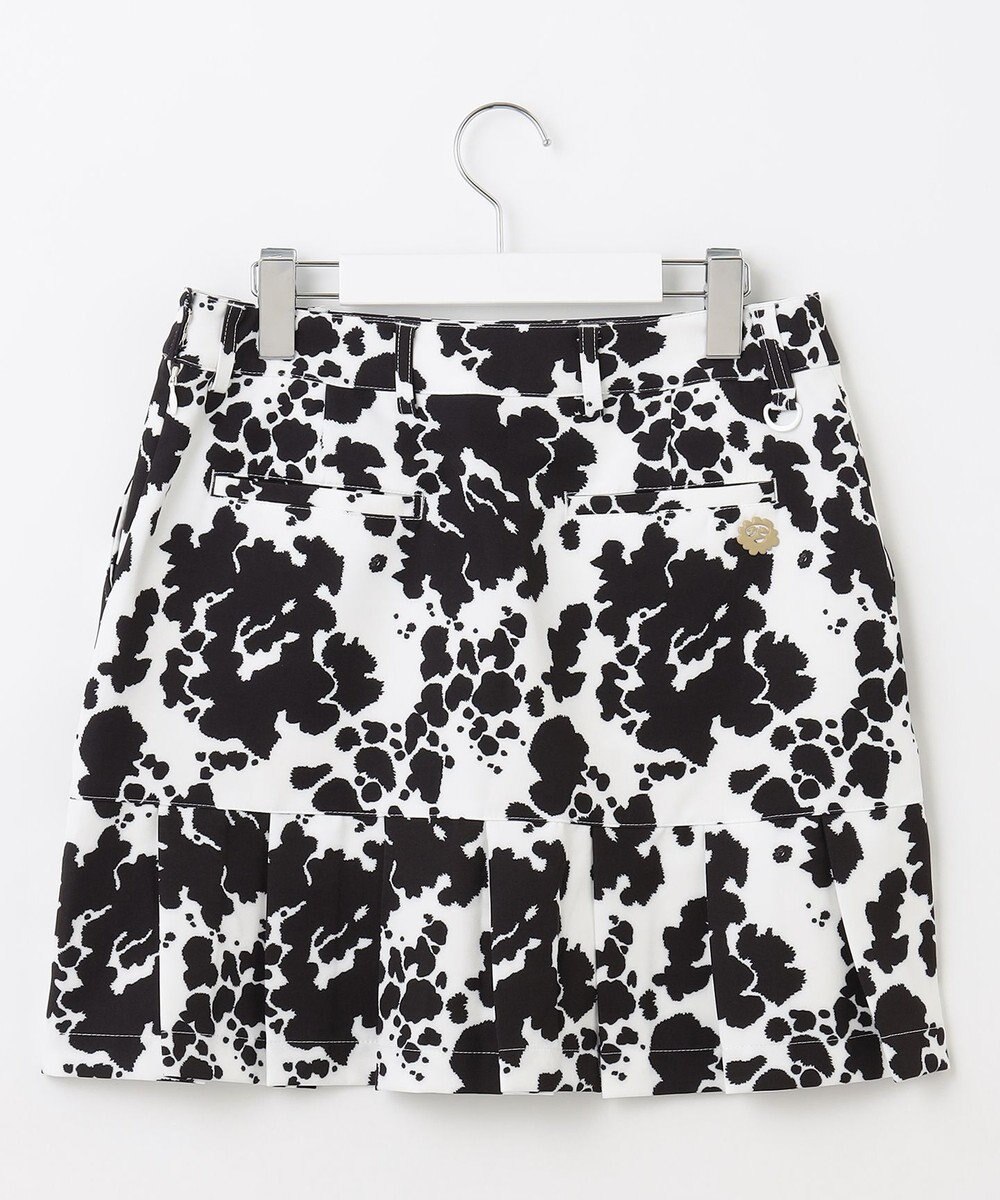 PW CIRCULUS 【WOMEN】【洗える】アニマルプリント バックプリーツ スカート ゴルフウェア レディース 
