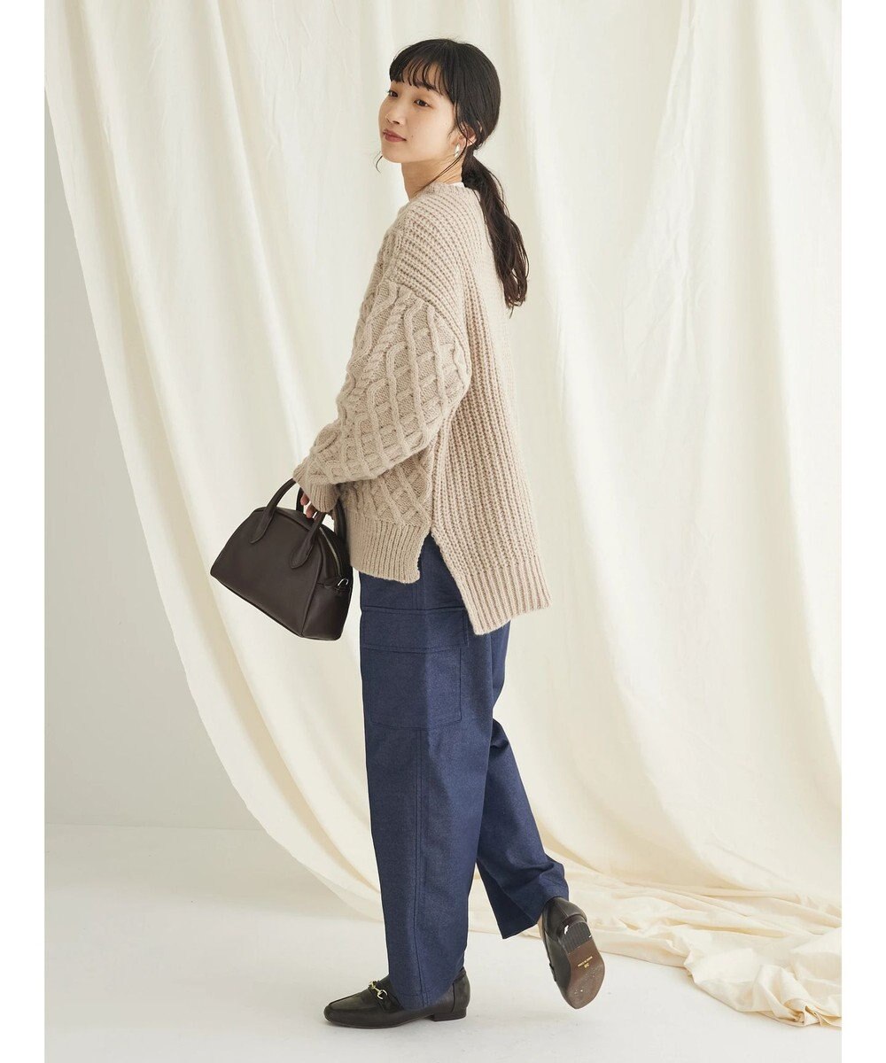 CRAFT STANDARD BOUTIQUE ブラッシングケーブルニット 