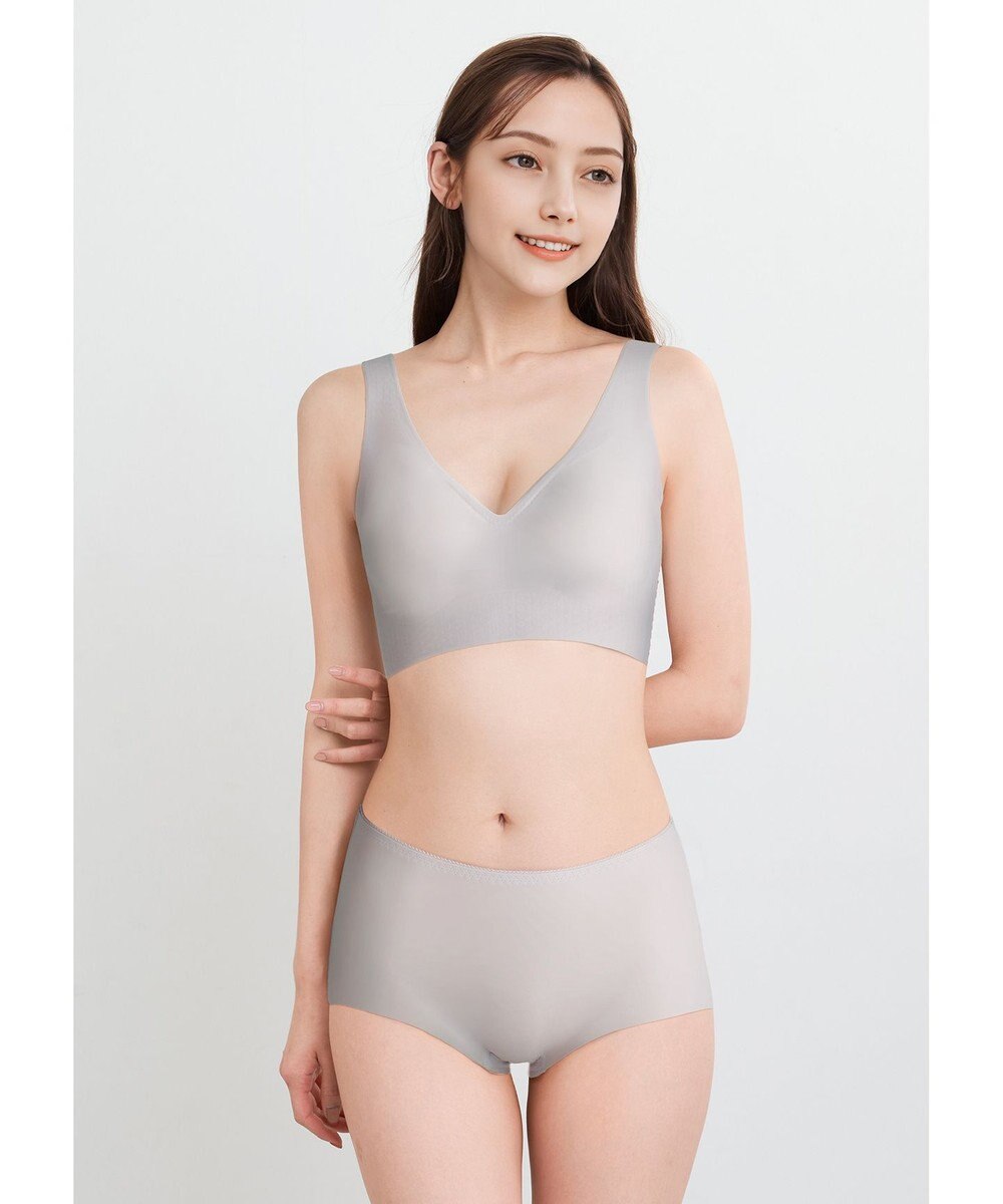 WACOAL 【GOCOCi ゴコチ】 ノンワイヤーブラ まるでつけていないような着ごこち 上向きで立体的なバストシルエット ブラトップ ハーフトップ レディース CGG536 /ワコール 