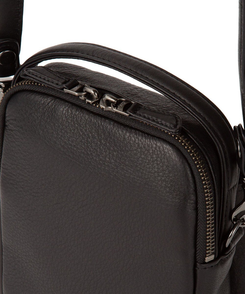 ACE BAGS & LUGGAGE LO HOMME PRESSE アルカイックソフト 本革 縦型ショルダーバッグ 小 71782 ロ・オム・プレッセ 