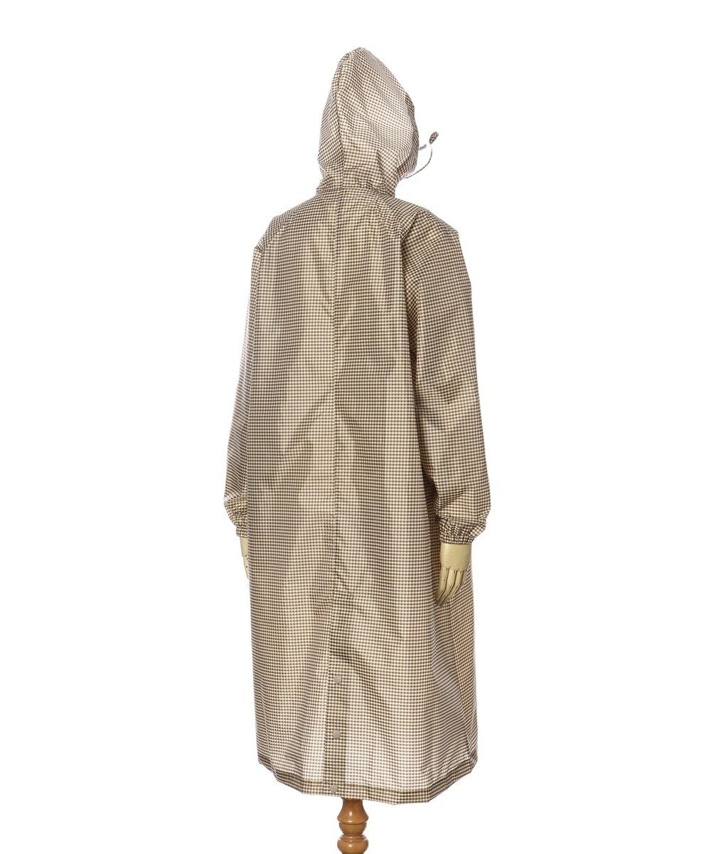 MOONBAT 【収納袋付き】FLAT PURE サイクル レインコート チェック 自転車 