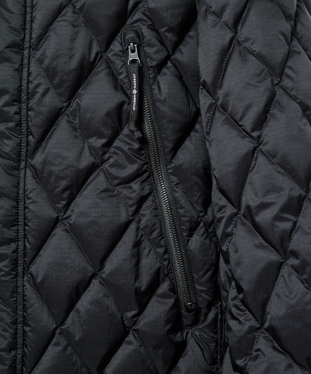 JOSEPH ABBOUD MOUNTAIN 【軽量/撥水】 フーデットキルティング ダウンブルゾン 