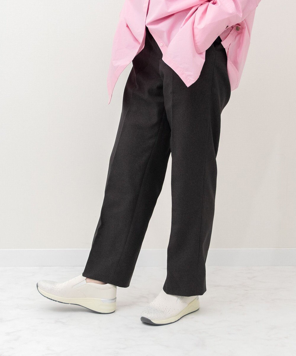 Bridget Birkin 【Round About】ラインストーンアクセントスリッポンスニーカー 