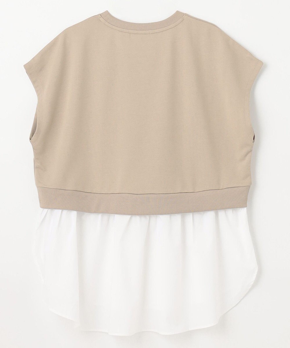 ANY L 裏毛レイヤード風トップス 