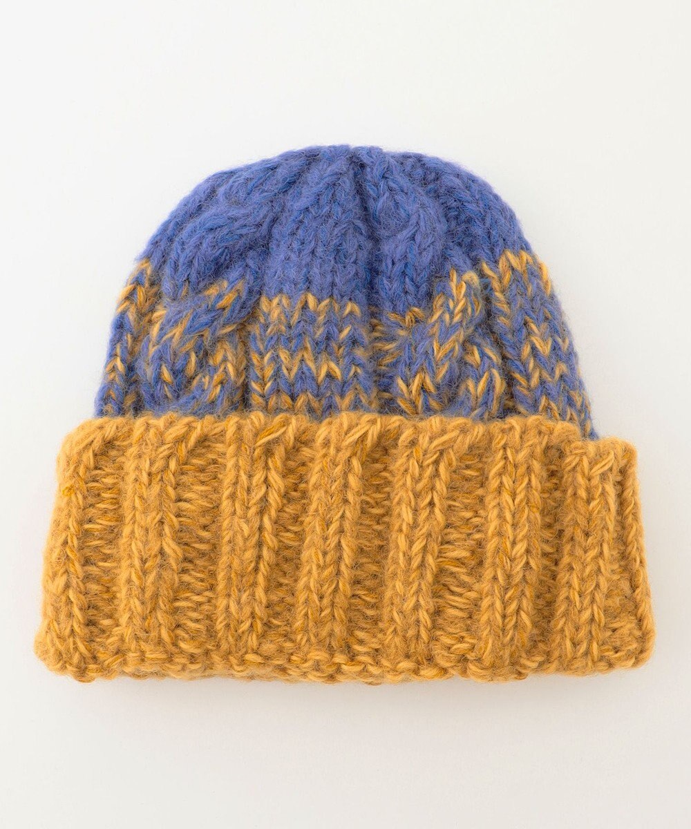 J.PRESS YORK STREET 【UNISEX】ハンドメイド フィッシャーマン ニットキャップ 