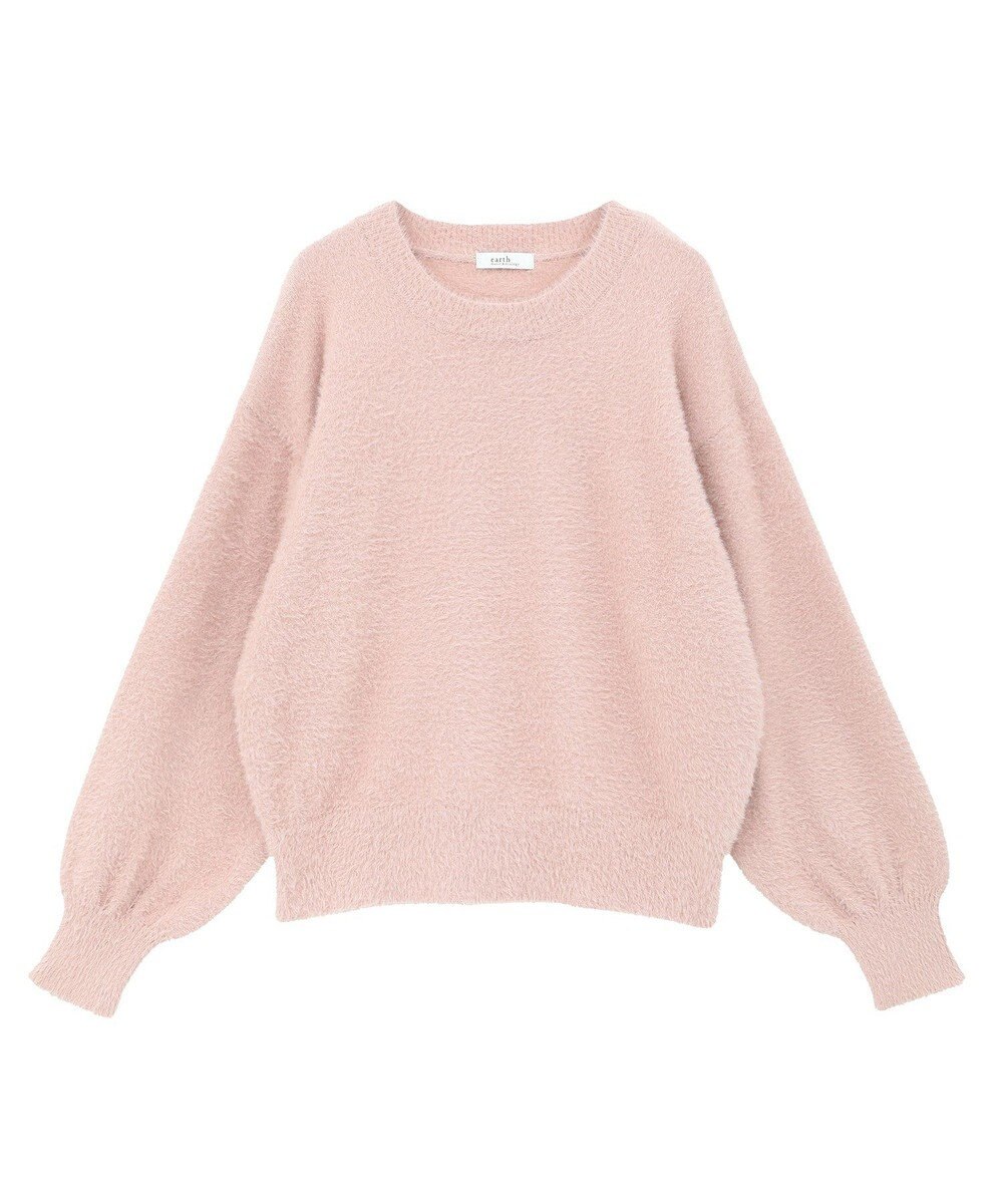 earth music&ecology ミニシャギープルオーバー 