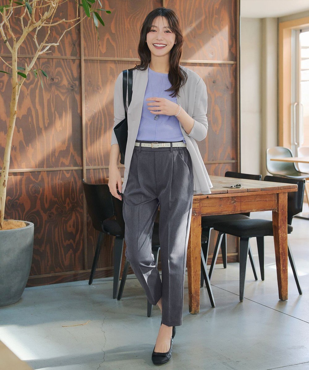 Tiaclasse L 【おのののかさん着用】冷凛(ひやりん)カノコカットソートッパーカーディガン 