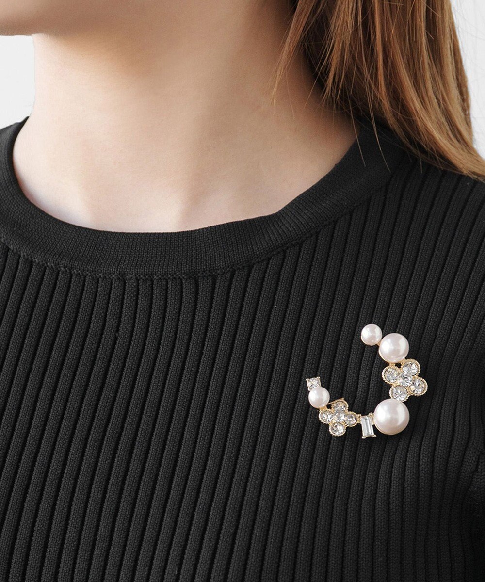 TOCCA WITH FLORA 2WAY BROOCH NECKLACE ブローチネックレス 
