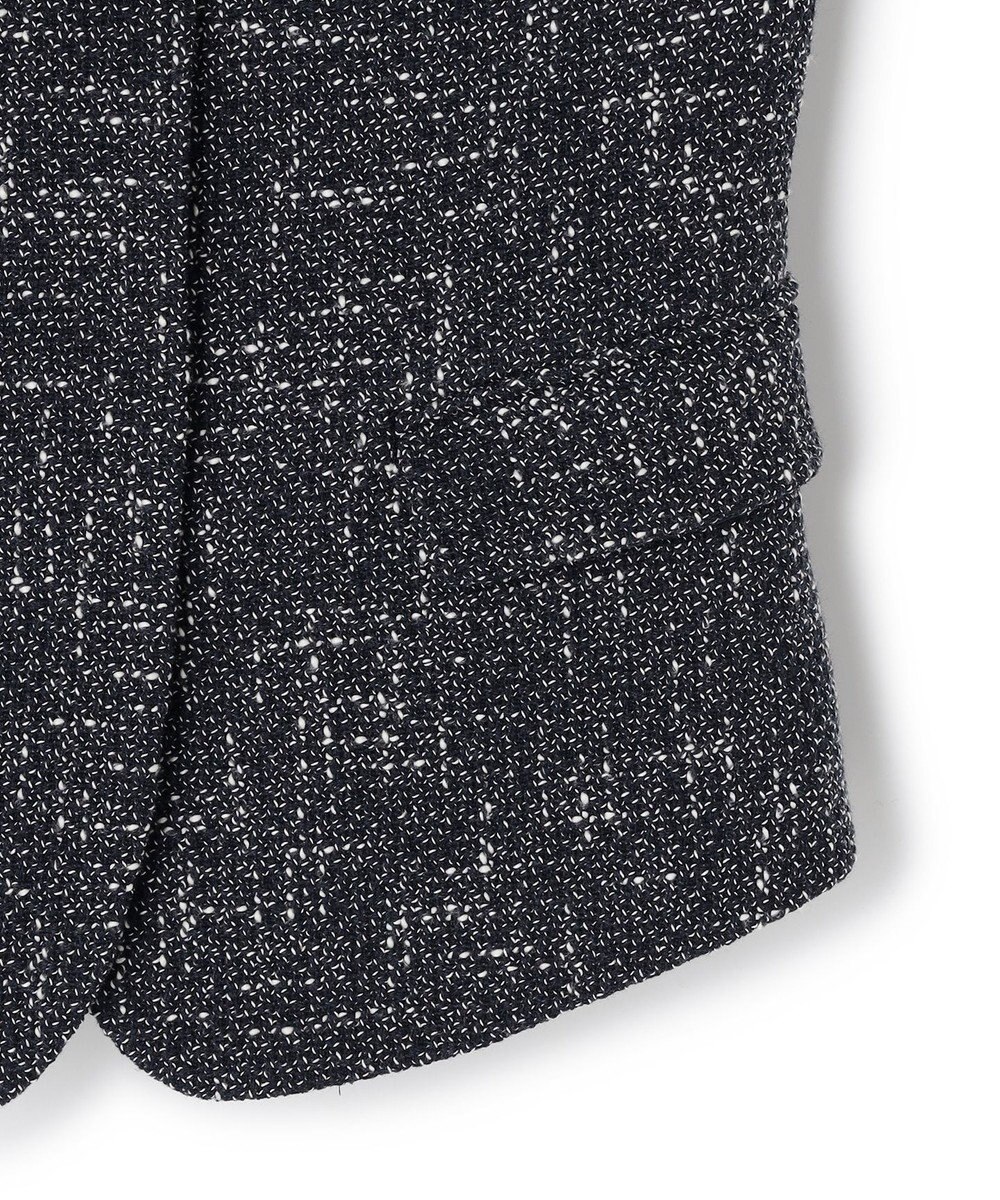 BEIGE， TRIPHANE / バックニットツイードビスチェ 