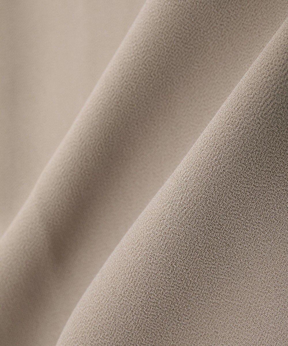 YECCA VECCA レース切替シフォンドレス 