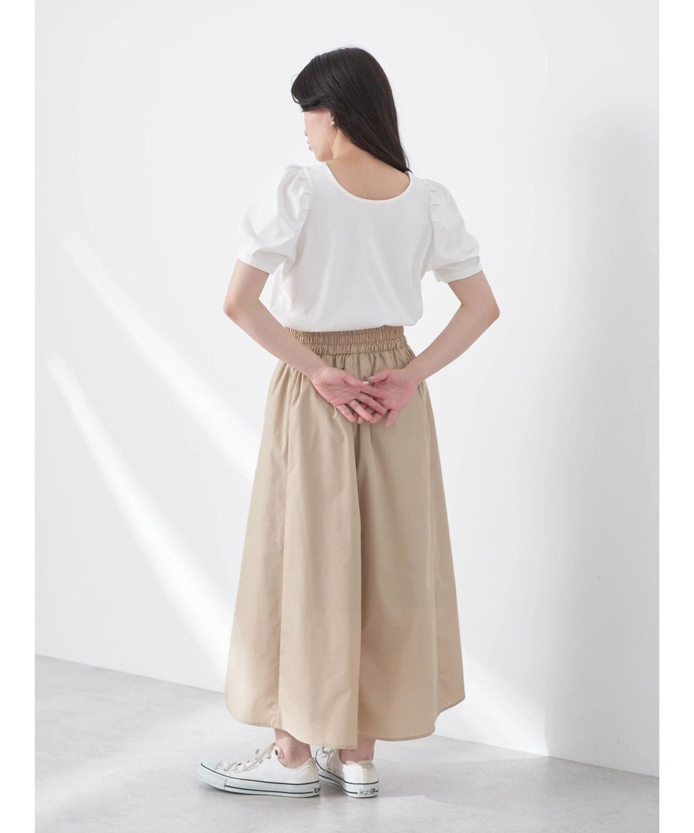 earth music&ecology ウエストリボンヘムスカート 