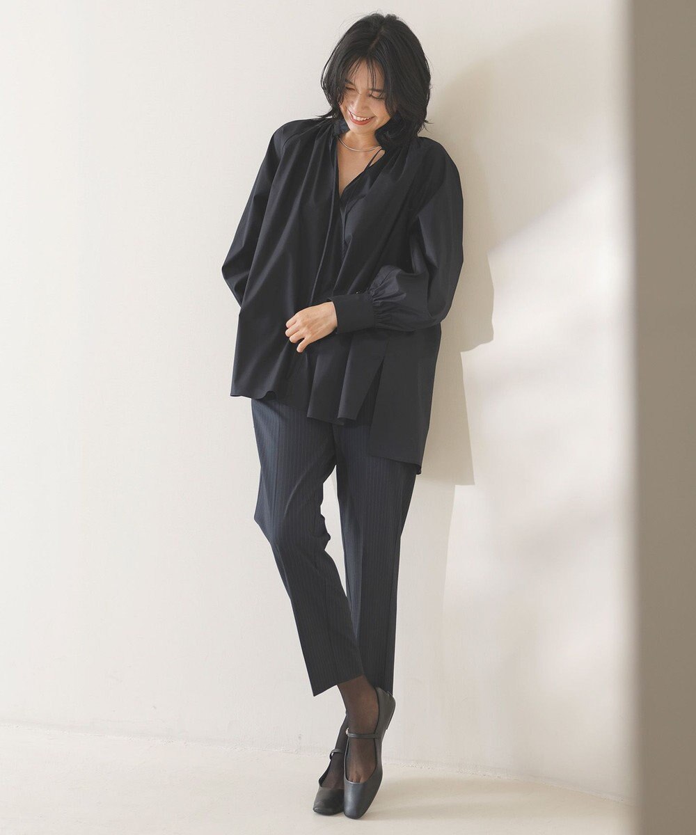 UNFILO マイビューティ テーパードパンツ 