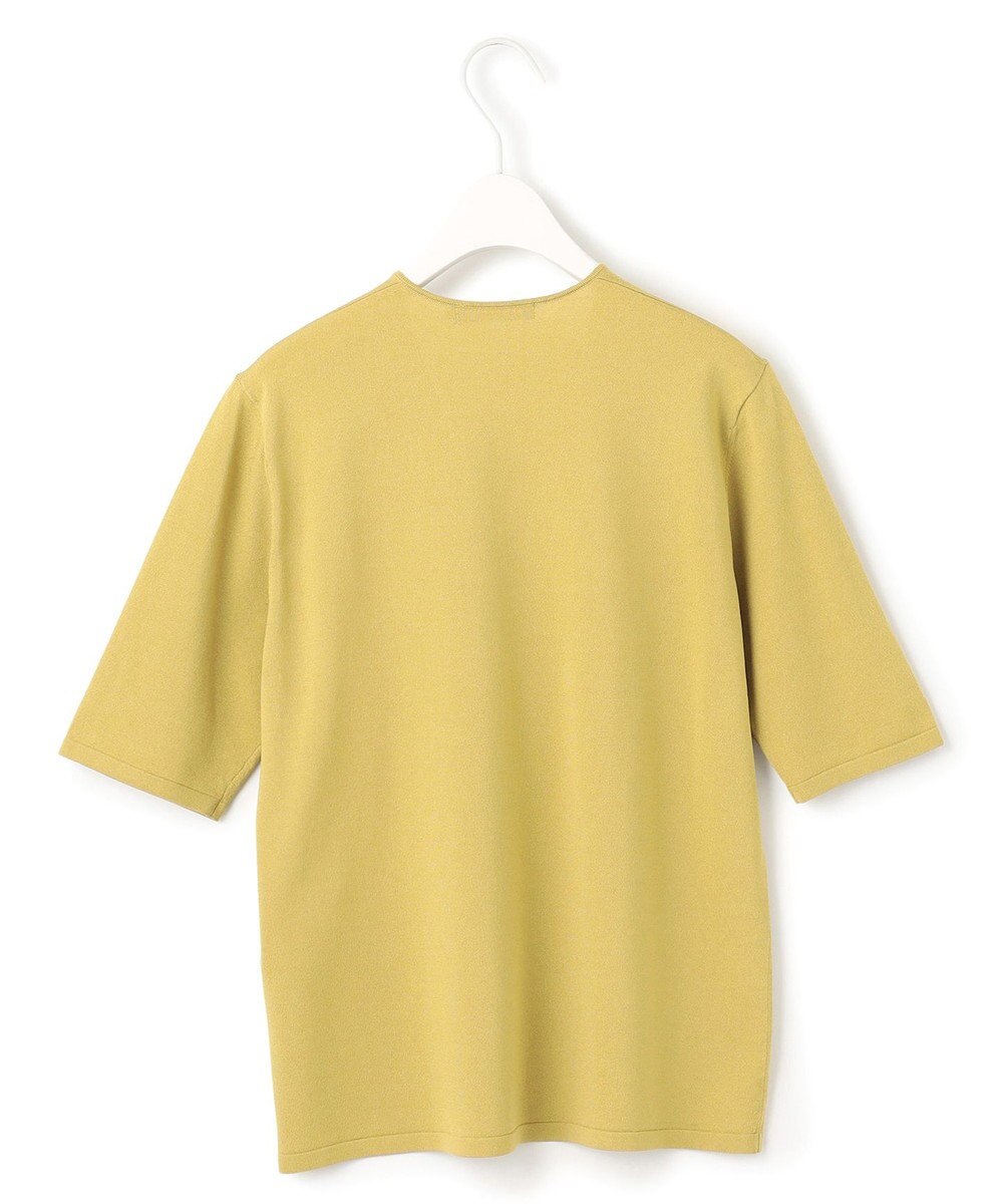 ICB 【洗える】シンセティックハイゲージ 半袖ニット 