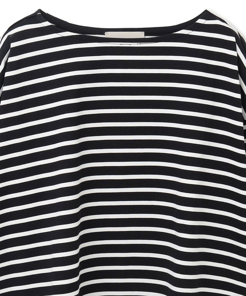 UNFILO 【洗える】ボーダーワイドTシャツ 