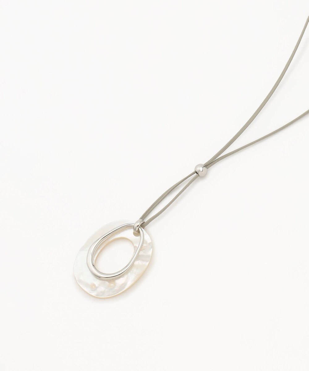 J.PRESS LADIES シェル ネックレス 