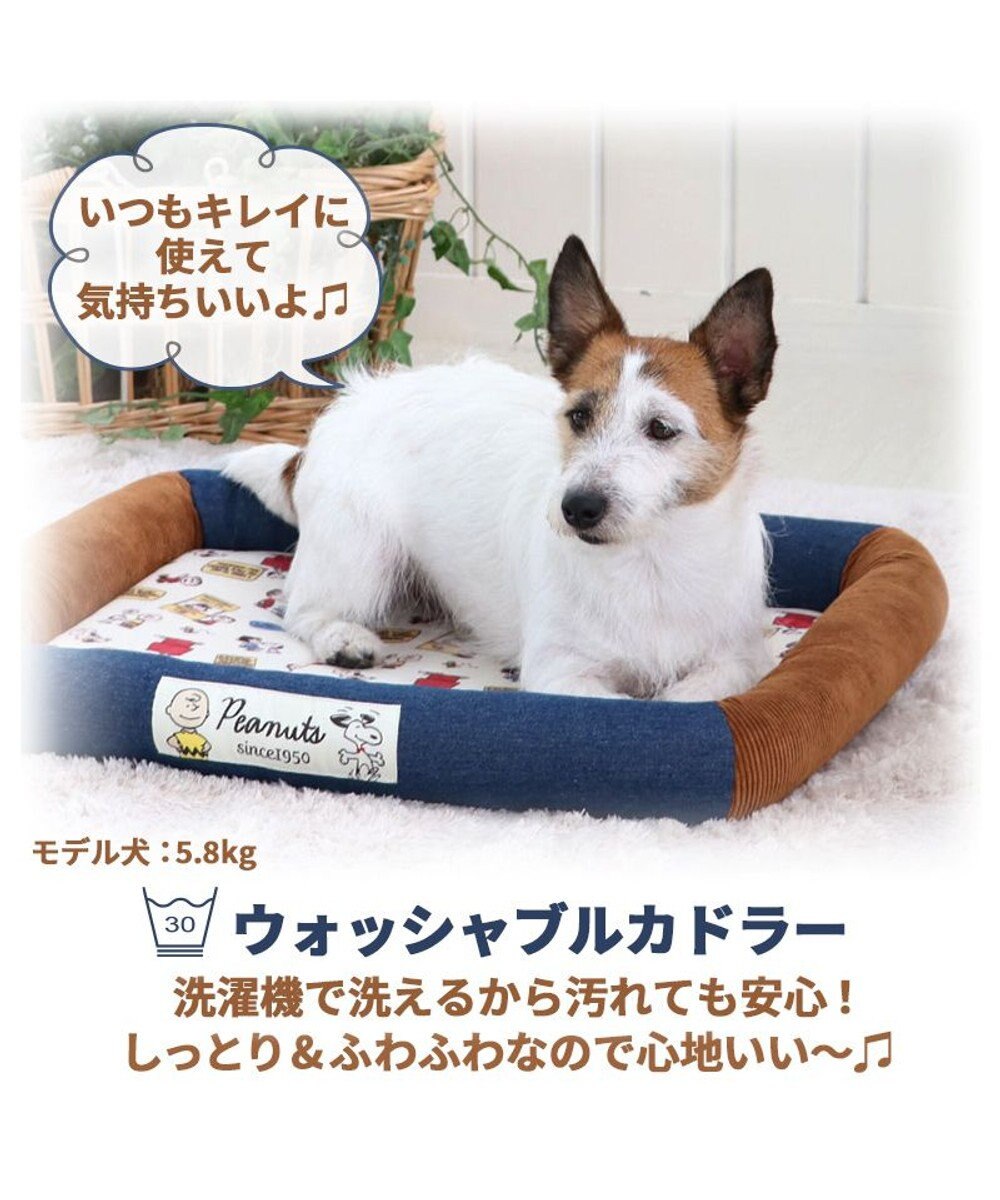犬 カドラー スヌーピー カドラーベッド 57 45cm ウォッシャブル 洗える 犬 猫 ペットベット ハウス 小型犬 介護夏クッション Pet Paradise ファッション通販 公式通販 オンワード クローゼット