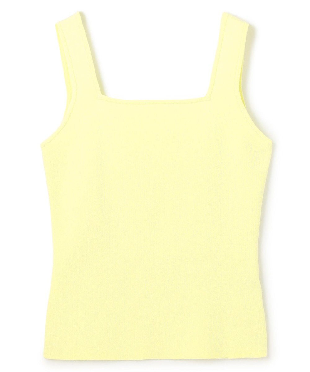 uncrave リネンニット スクエアタンクトップ 