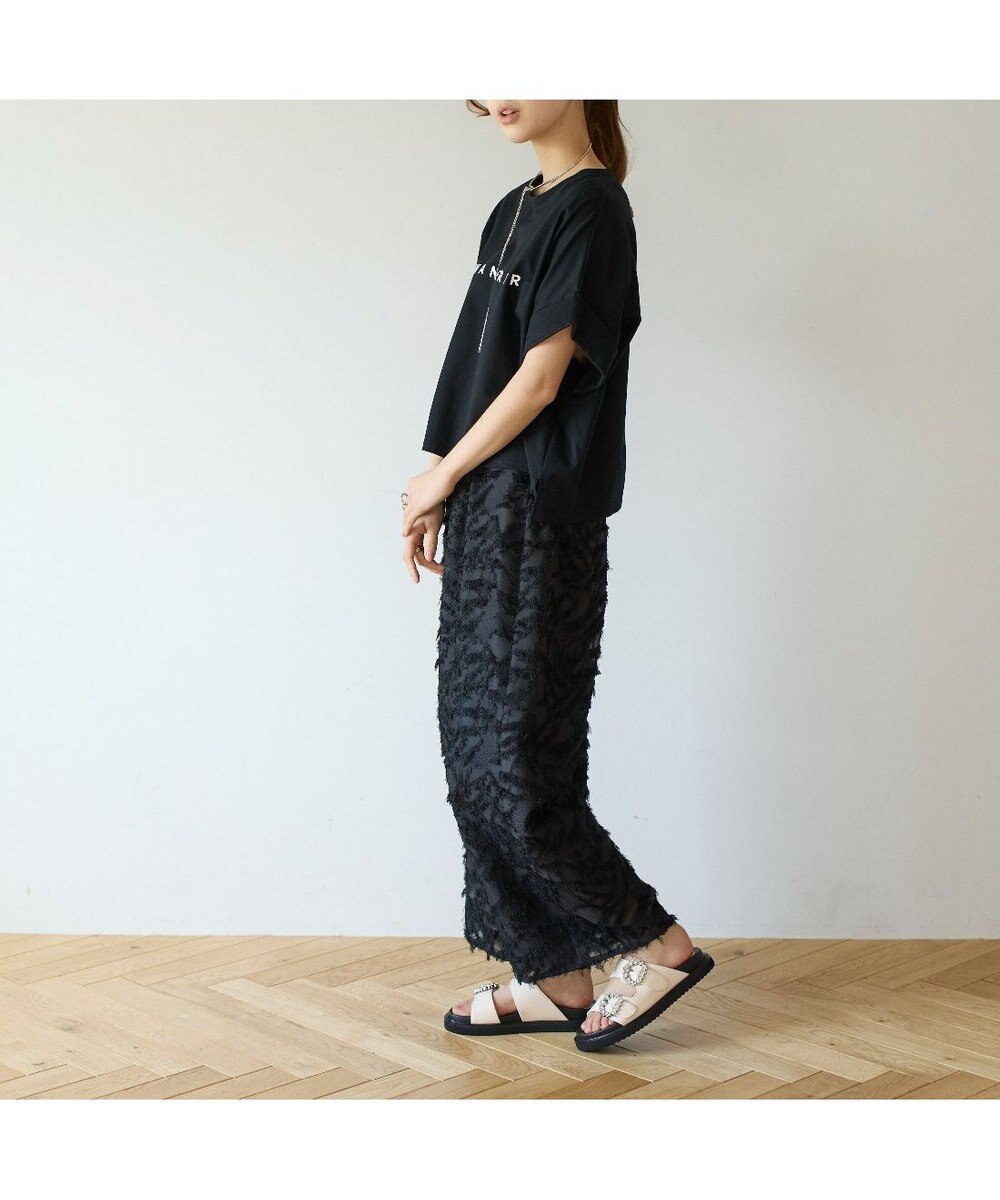 MODE ET JACOMO <carino>厚底ビジューバックルサンダル 