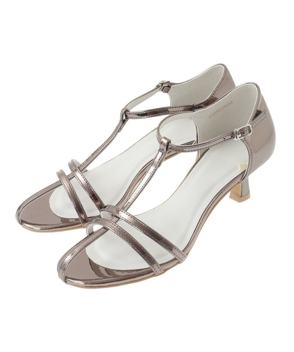 AMERICAN HOLIC ナロークロスストラップサンダル 