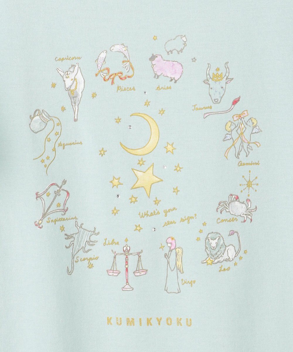 組曲 KIDS 【UVカット加工】【150-160㎝】12星座 Tシャツ 