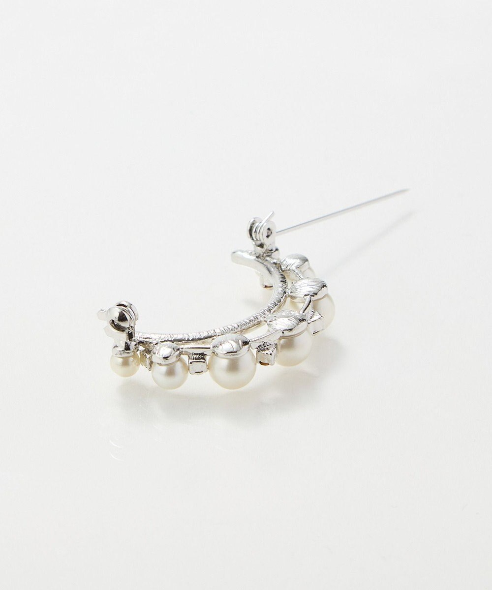 Phoebe <オンワード限定セット>ワントップパールネックレス×フォーマルパールビジューハーフブローチ 