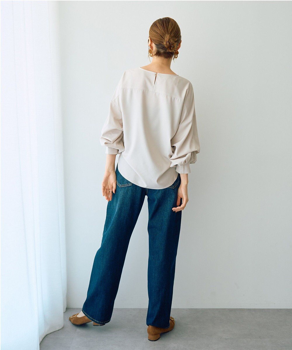 YECCA VECCA 2wayボリューム袖ブラウス 