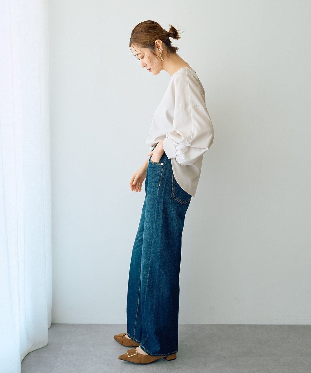 YECCA VECCA 2wayボリューム袖ブラウス 