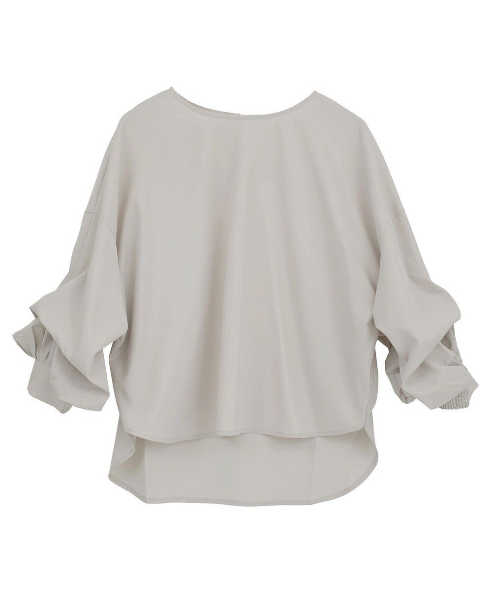 YECCA VECCA 2wayボリューム袖ブラウス 