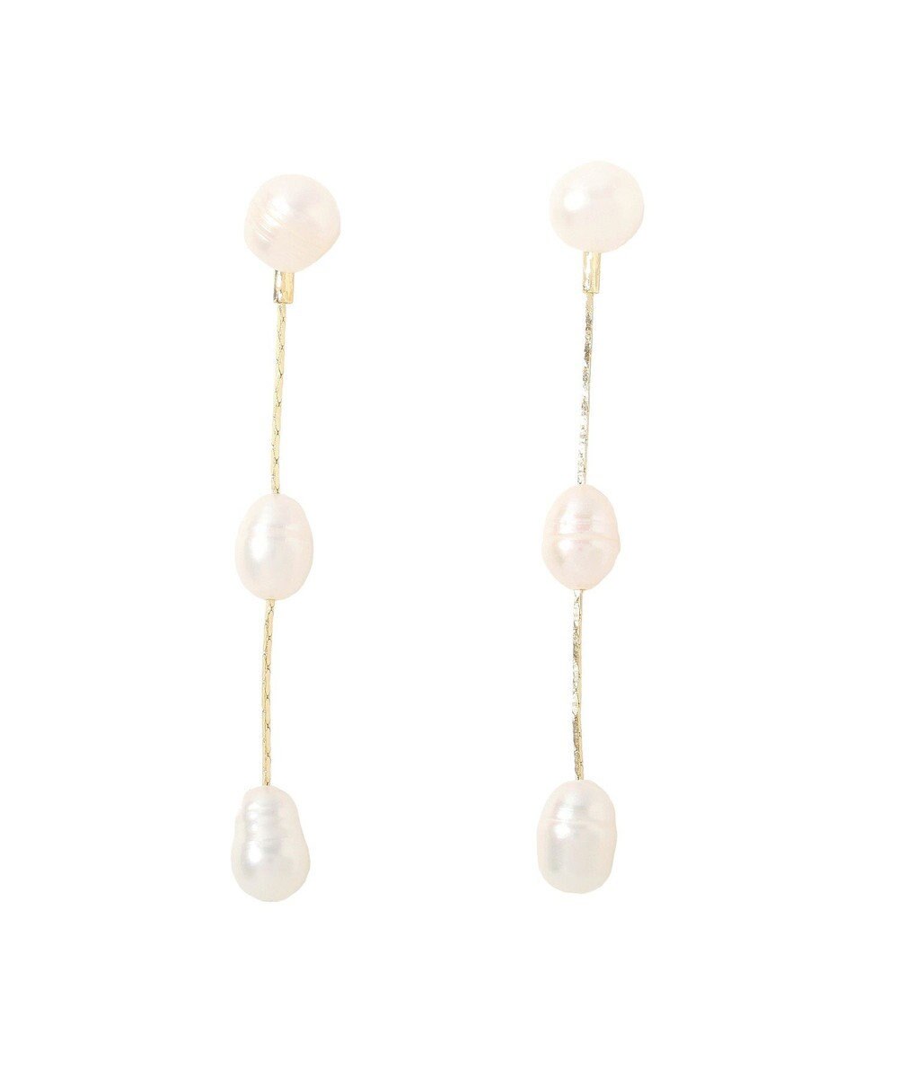 YECCA VECCA 2way淡水パールピアス 