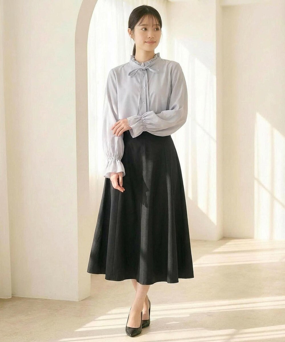 Feroux リボンディテール ブラウス 