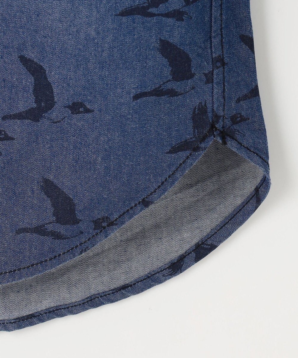 JOSEPH ABBOUD MOUNTAIN 【テーム ヤルヴィコラボ】バードプリント シャツ 