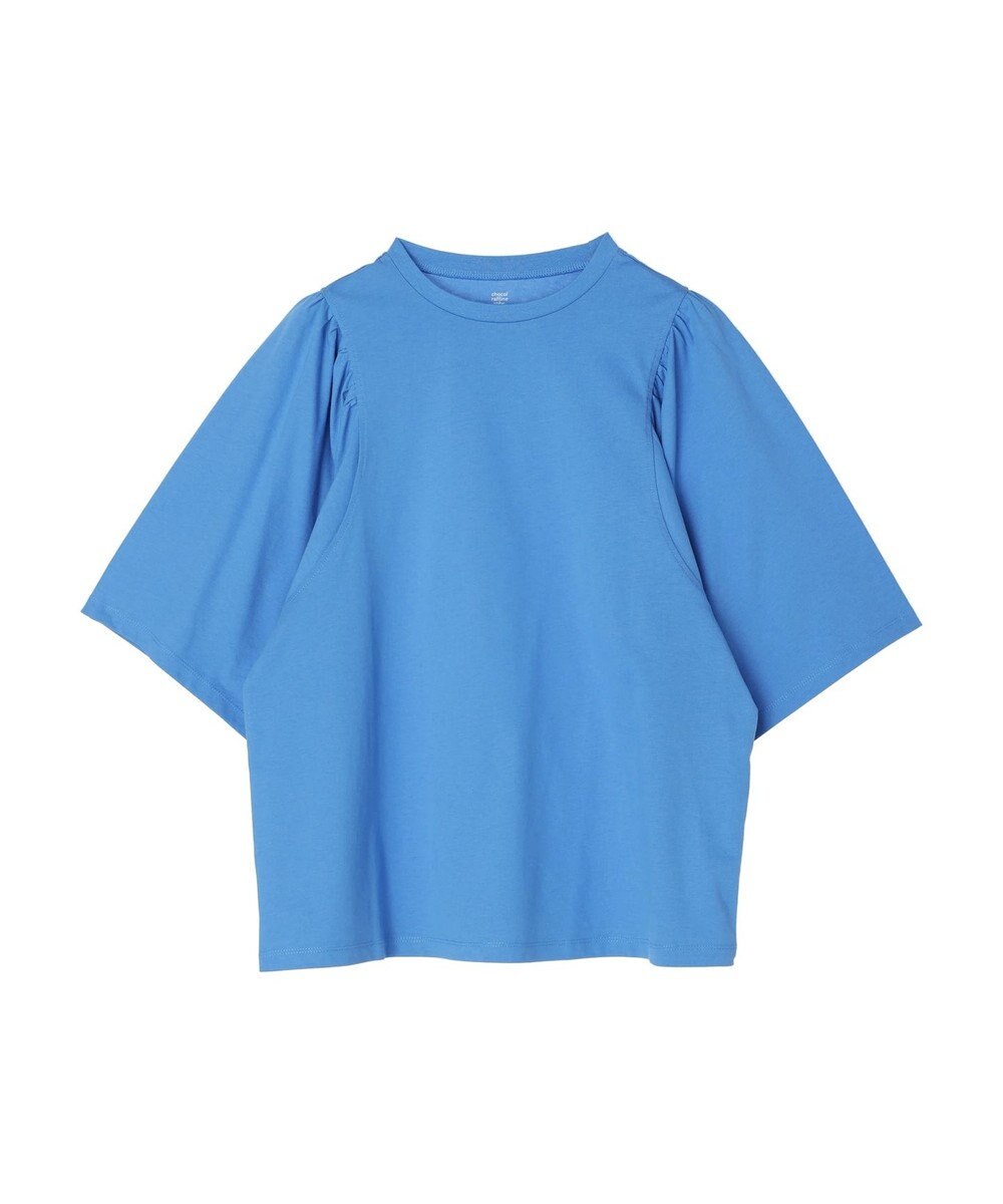 Green Parks 汗じみ防止袖ギャザープルオーバー 