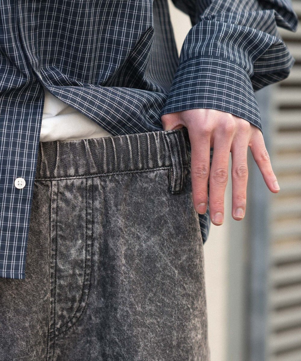 WEGO 【ウエストゴム/SMLサイズ展開】イージーコットンハーフパンツ 